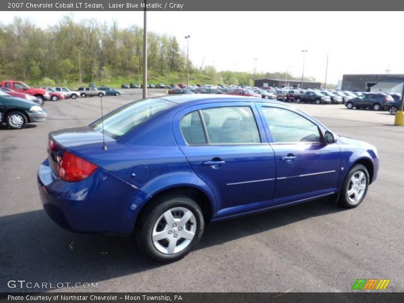 Laser Blue Metallic / Gray 2007 Chevrolet Cobalt LT Sedan