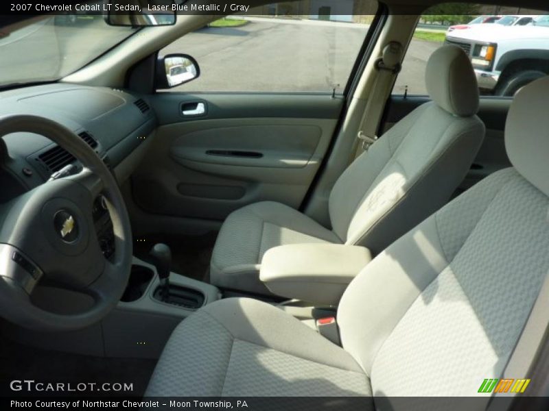 Laser Blue Metallic / Gray 2007 Chevrolet Cobalt LT Sedan