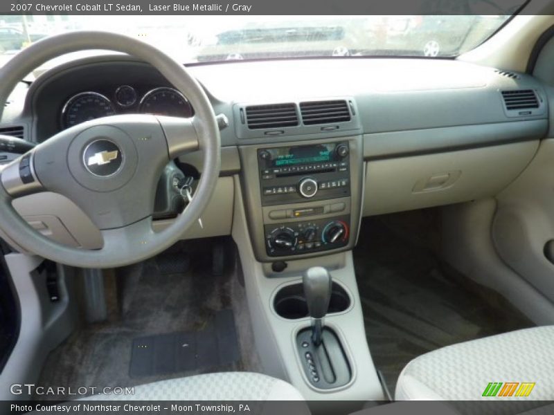 Laser Blue Metallic / Gray 2007 Chevrolet Cobalt LT Sedan
