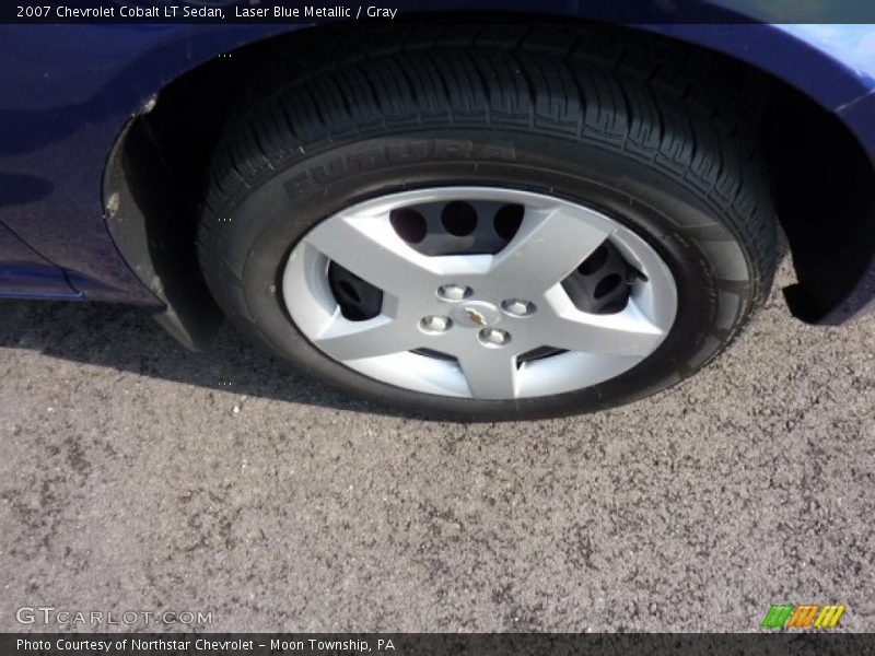 Laser Blue Metallic / Gray 2007 Chevrolet Cobalt LT Sedan