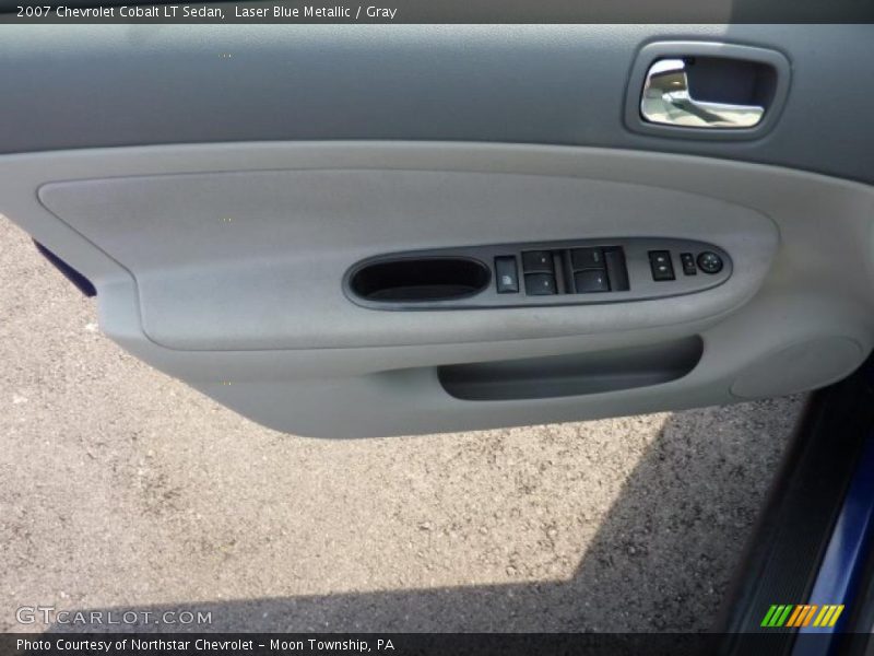 Laser Blue Metallic / Gray 2007 Chevrolet Cobalt LT Sedan