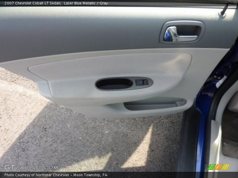 Laser Blue Metallic / Gray 2007 Chevrolet Cobalt LT Sedan