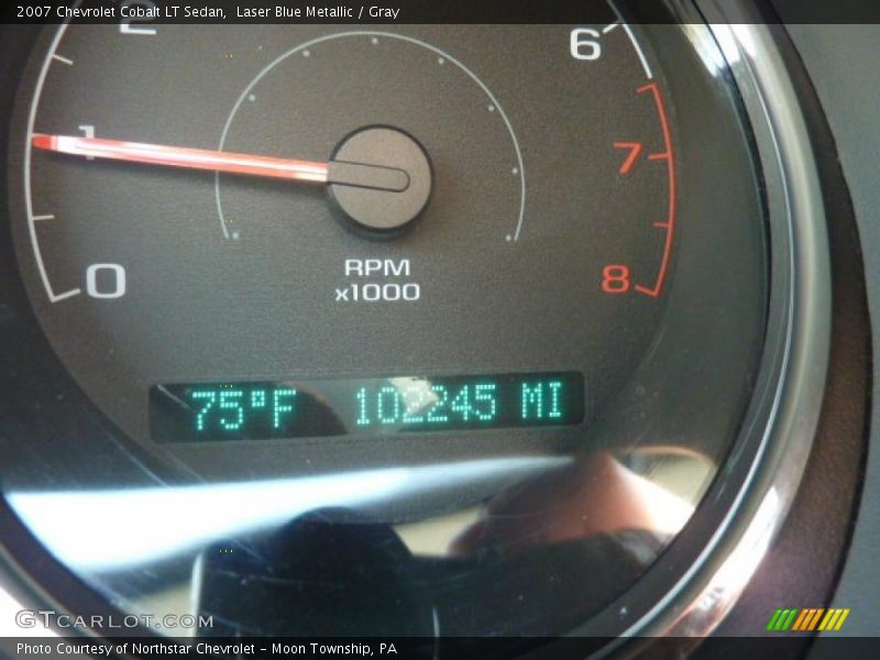 Laser Blue Metallic / Gray 2007 Chevrolet Cobalt LT Sedan
