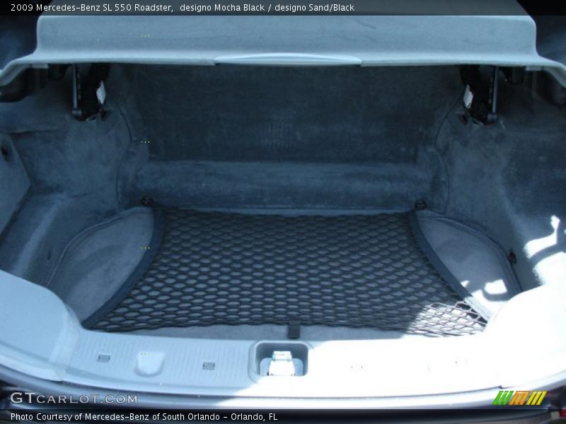  2009 SL 550 Roadster Trunk