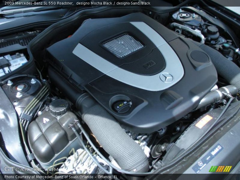  2009 SL 550 Roadster Engine - 5.5 Liter DOHC 32-Valve VVT V8