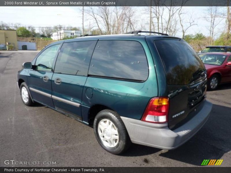 Spruce Green Metallic / Medium Graphite 2000 Ford Windstar LX
