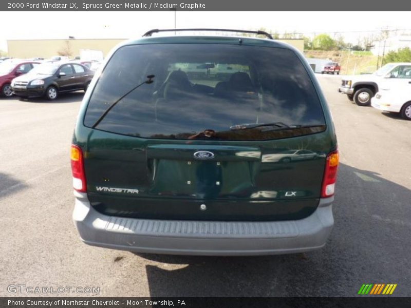 Spruce Green Metallic / Medium Graphite 2000 Ford Windstar LX