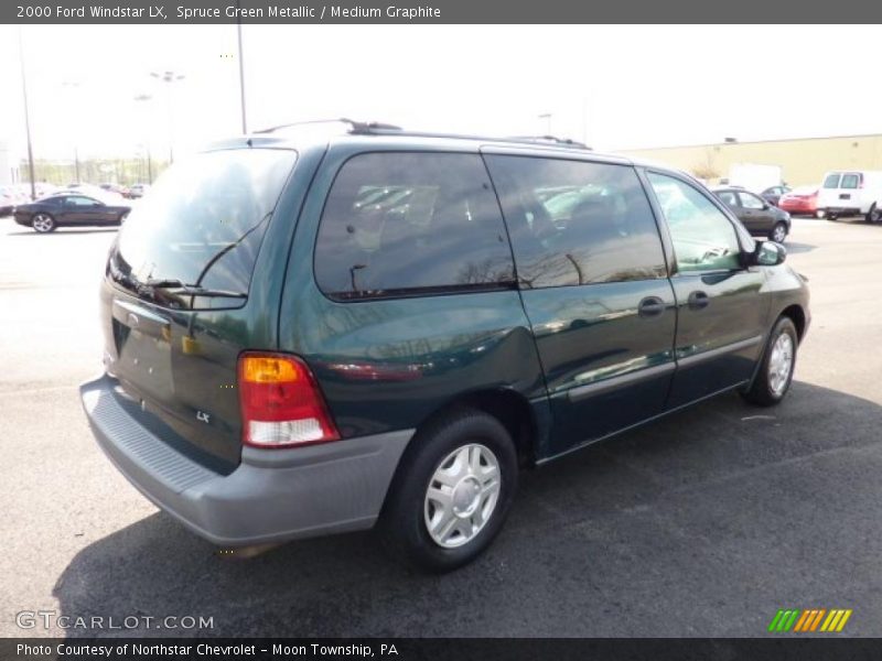 Spruce Green Metallic / Medium Graphite 2000 Ford Windstar LX