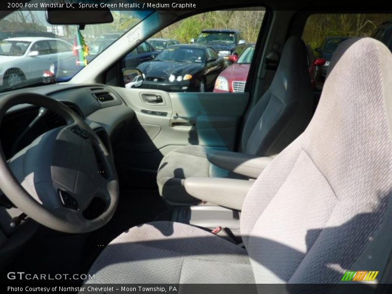 Spruce Green Metallic / Medium Graphite 2000 Ford Windstar LX