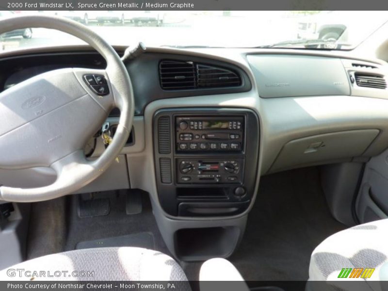 Spruce Green Metallic / Medium Graphite 2000 Ford Windstar LX