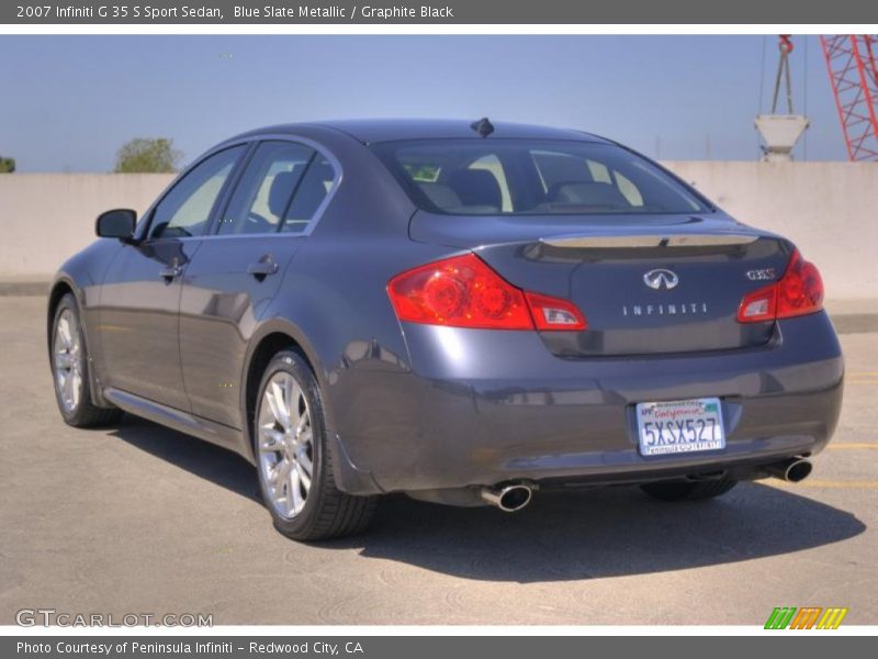  2007 G 35 S Sport Sedan Blue Slate Metallic