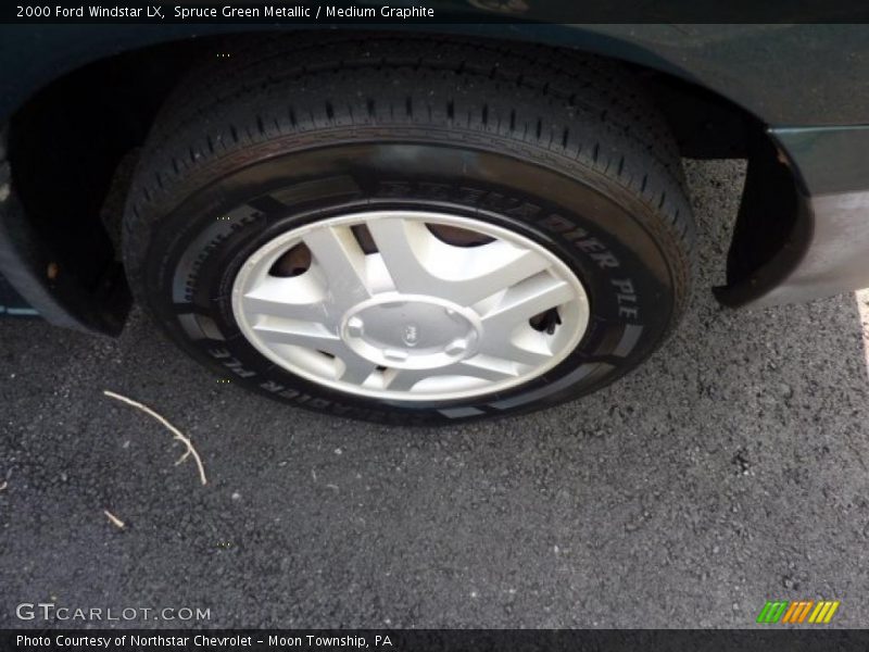 Spruce Green Metallic / Medium Graphite 2000 Ford Windstar LX