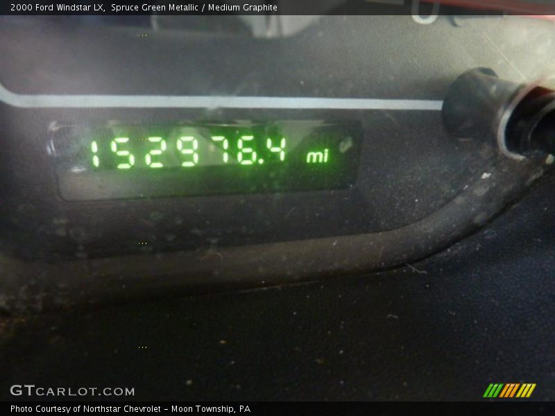 Spruce Green Metallic / Medium Graphite 2000 Ford Windstar LX
