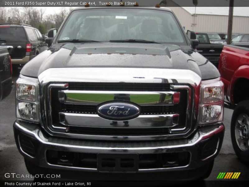 Tuxedo Black / Steel 2011 Ford F350 Super Duty XLT Regular Cab 4x4
