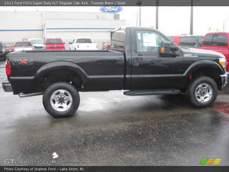 Tuxedo Black / Steel 2011 Ford F350 Super Duty XLT Regular Cab 4x4