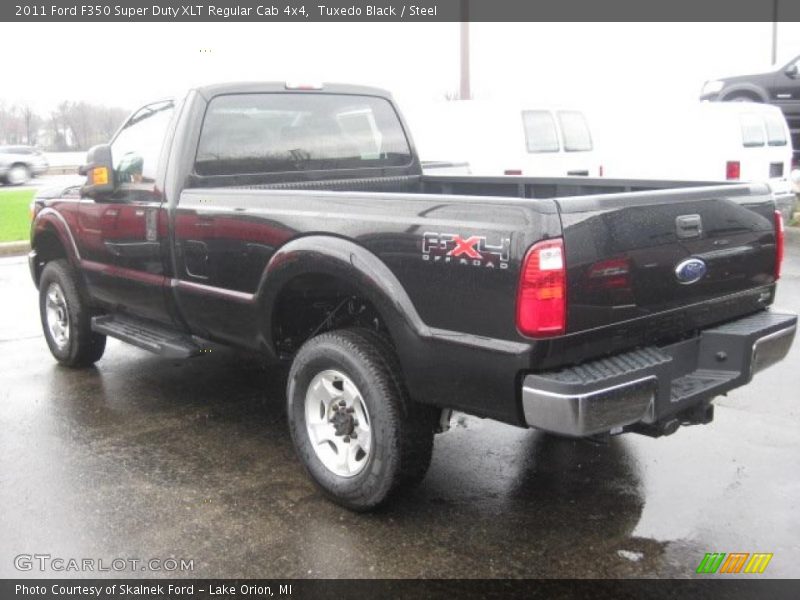 Tuxedo Black / Steel 2011 Ford F350 Super Duty XLT Regular Cab 4x4