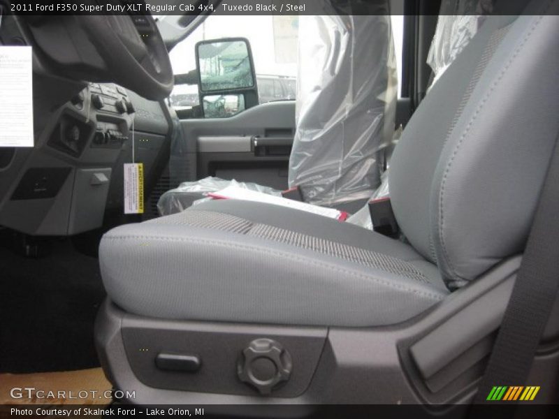 Tuxedo Black / Steel 2011 Ford F350 Super Duty XLT Regular Cab 4x4