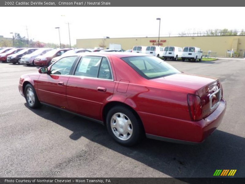 Crimson Pearl / Neutral Shale 2002 Cadillac DeVille Sedan