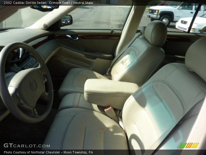 Crimson Pearl / Neutral Shale 2002 Cadillac DeVille Sedan