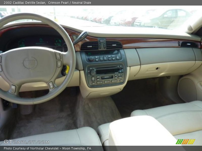 Crimson Pearl / Neutral Shale 2002 Cadillac DeVille Sedan