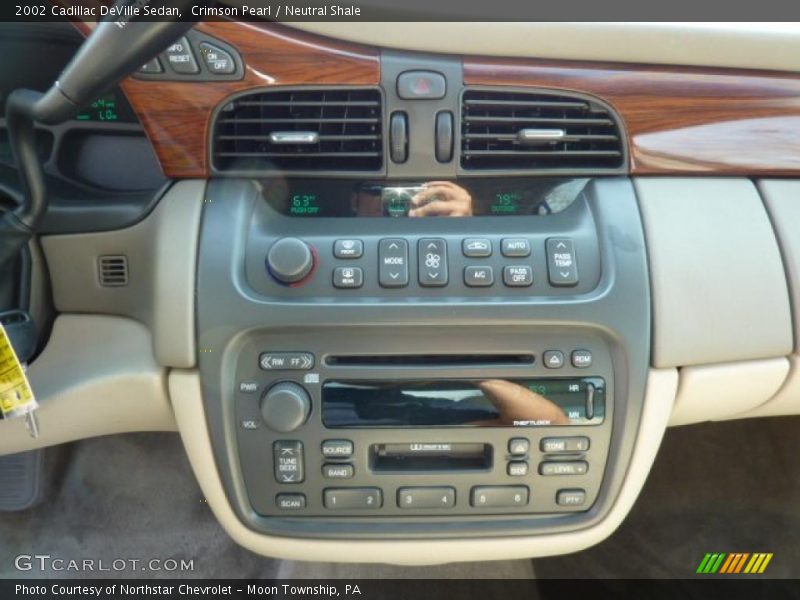 Crimson Pearl / Neutral Shale 2002 Cadillac DeVille Sedan