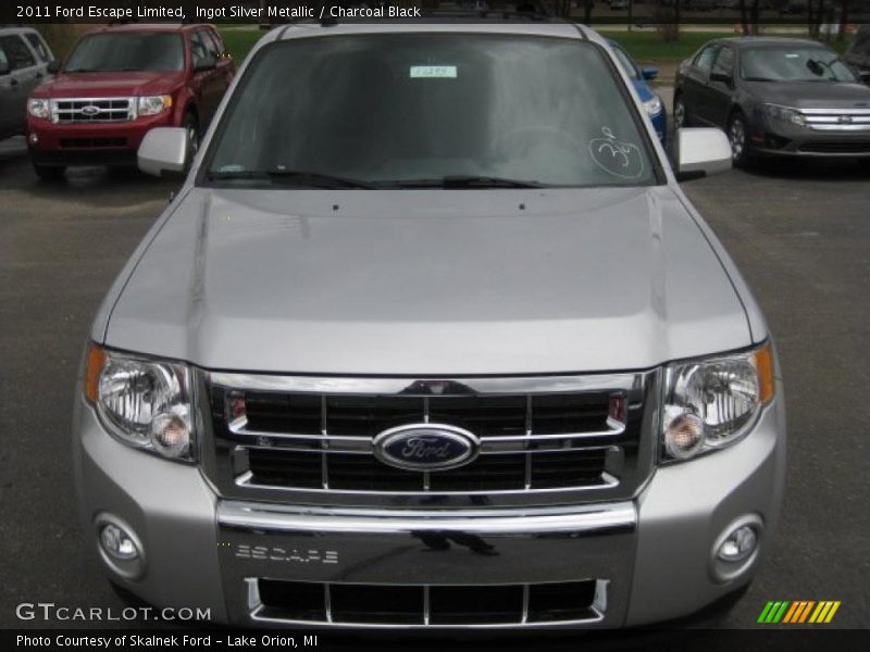 Ingot Silver Metallic / Charcoal Black 2011 Ford Escape Limited