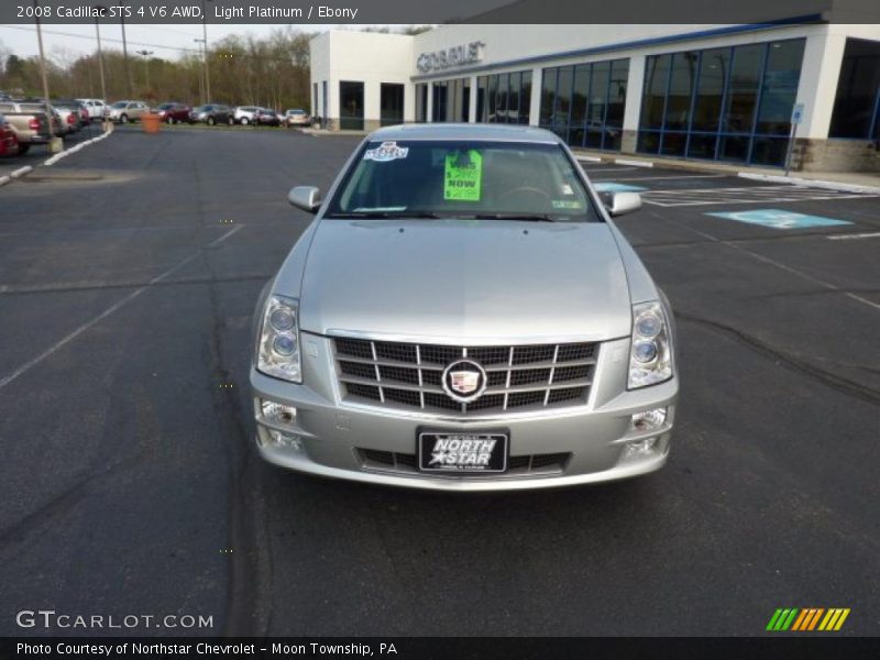 Light Platinum / Ebony 2008 Cadillac STS 4 V6 AWD