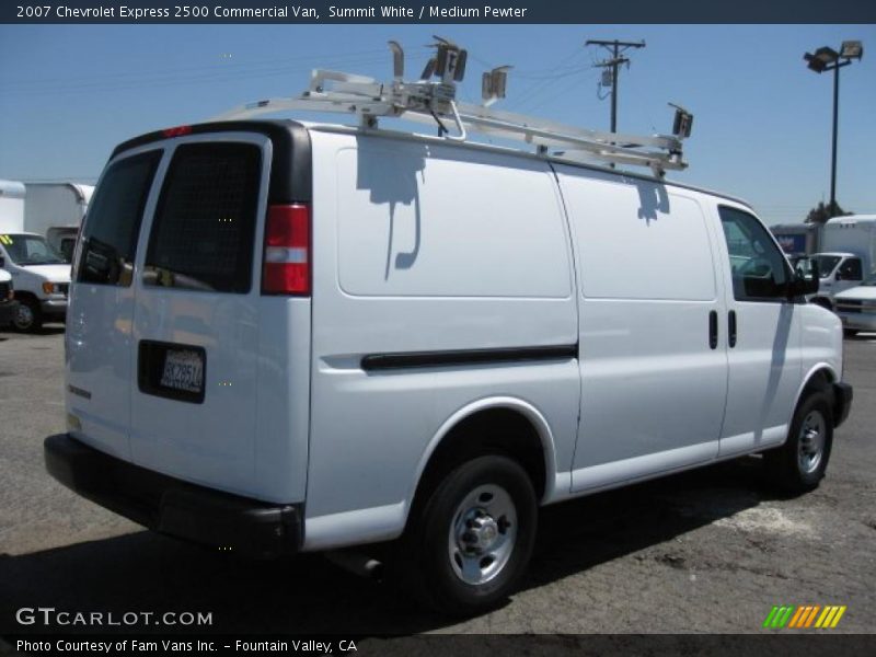 Summit White / Medium Pewter 2007 Chevrolet Express 2500 Commercial Van