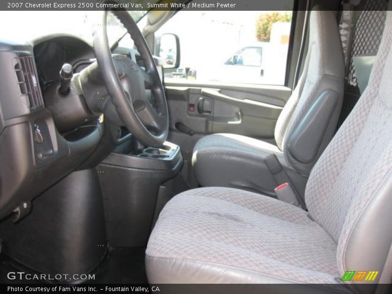Summit White / Medium Pewter 2007 Chevrolet Express 2500 Commercial Van