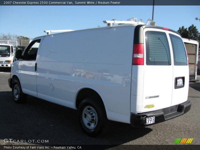 Summit White / Medium Pewter 2007 Chevrolet Express 2500 Commercial Van