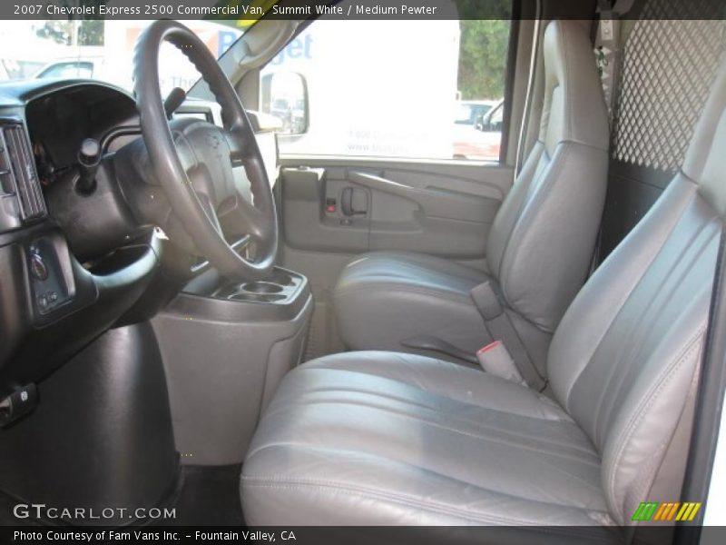 Summit White / Medium Pewter 2007 Chevrolet Express 2500 Commercial Van