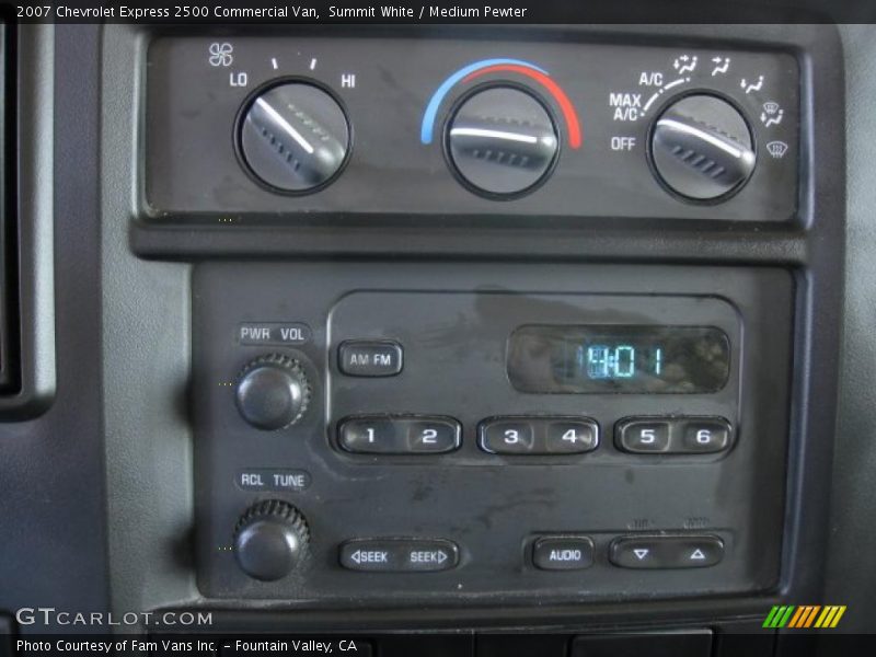 Summit White / Medium Pewter 2007 Chevrolet Express 2500 Commercial Van