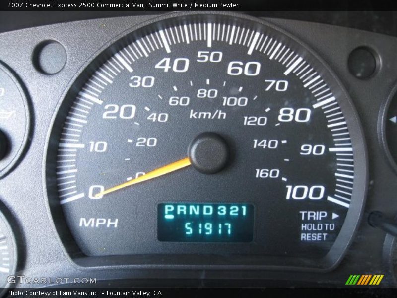 Summit White / Medium Pewter 2007 Chevrolet Express 2500 Commercial Van