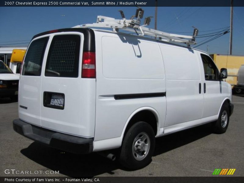Summit White / Medium Pewter 2007 Chevrolet Express 2500 Commercial Van