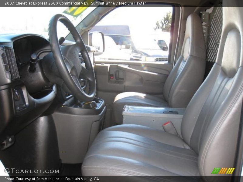 Summit White / Medium Pewter 2007 Chevrolet Express 2500 Commercial Van