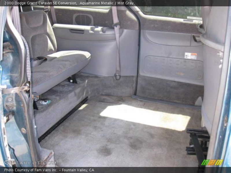Aquamarine Metallic / Mist Gray 2000 Dodge Grand Caravan SE Conversion
