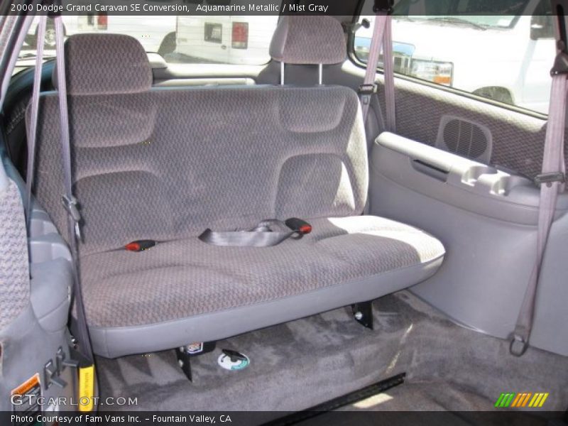 Aquamarine Metallic / Mist Gray 2000 Dodge Grand Caravan SE Conversion