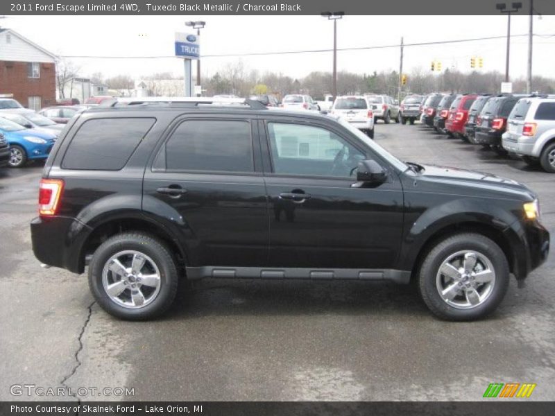 Tuxedo Black Metallic / Charcoal Black 2011 Ford Escape Limited 4WD