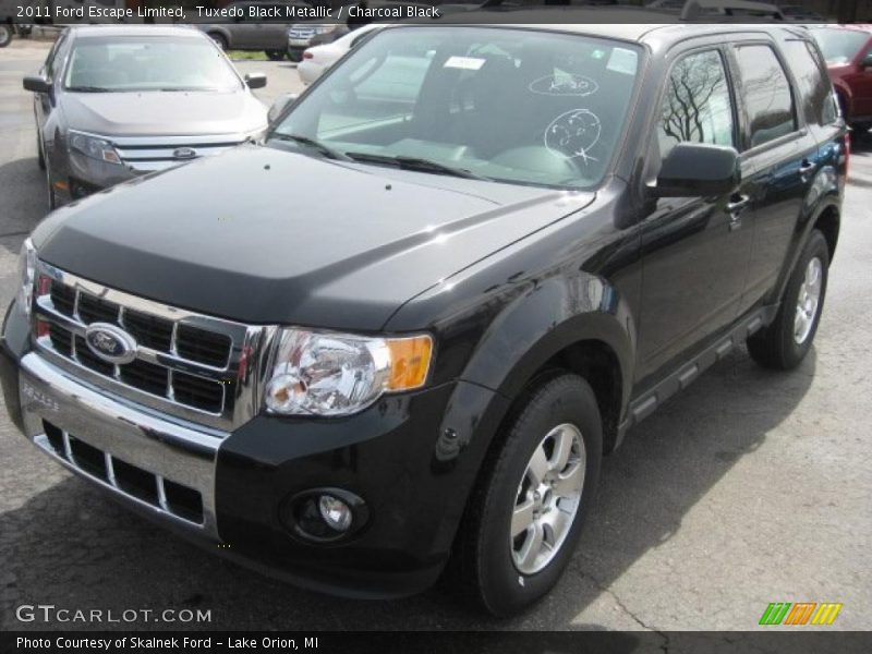 Tuxedo Black Metallic / Charcoal Black 2011 Ford Escape Limited