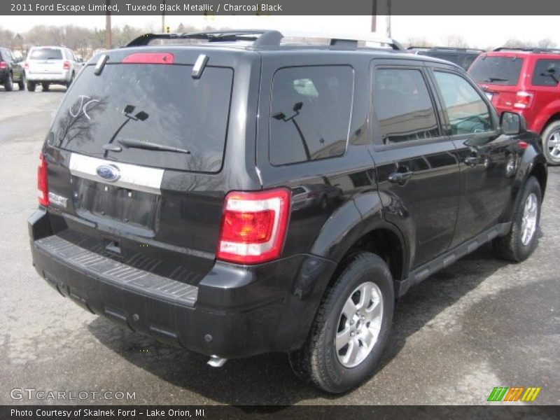 Tuxedo Black Metallic / Charcoal Black 2011 Ford Escape Limited