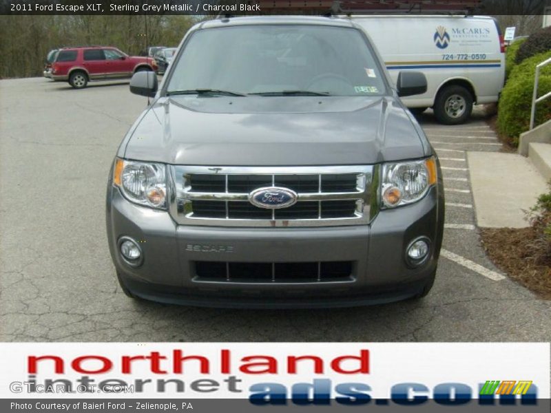 Sterling Grey Metallic / Charcoal Black 2011 Ford Escape XLT