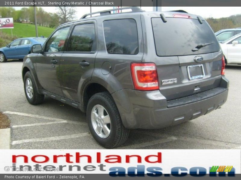 Sterling Grey Metallic / Charcoal Black 2011 Ford Escape XLT