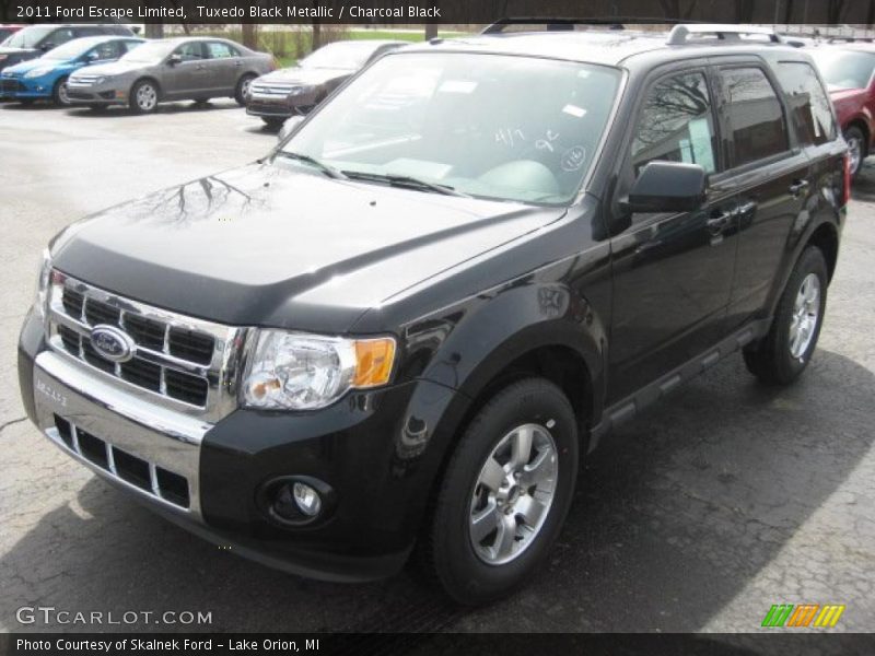 Tuxedo Black Metallic / Charcoal Black 2011 Ford Escape Limited
