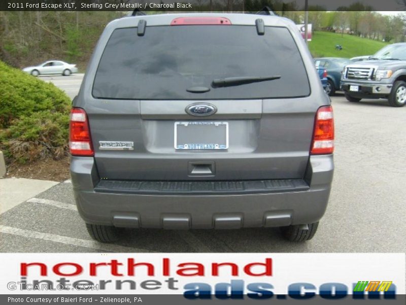 Sterling Grey Metallic / Charcoal Black 2011 Ford Escape XLT