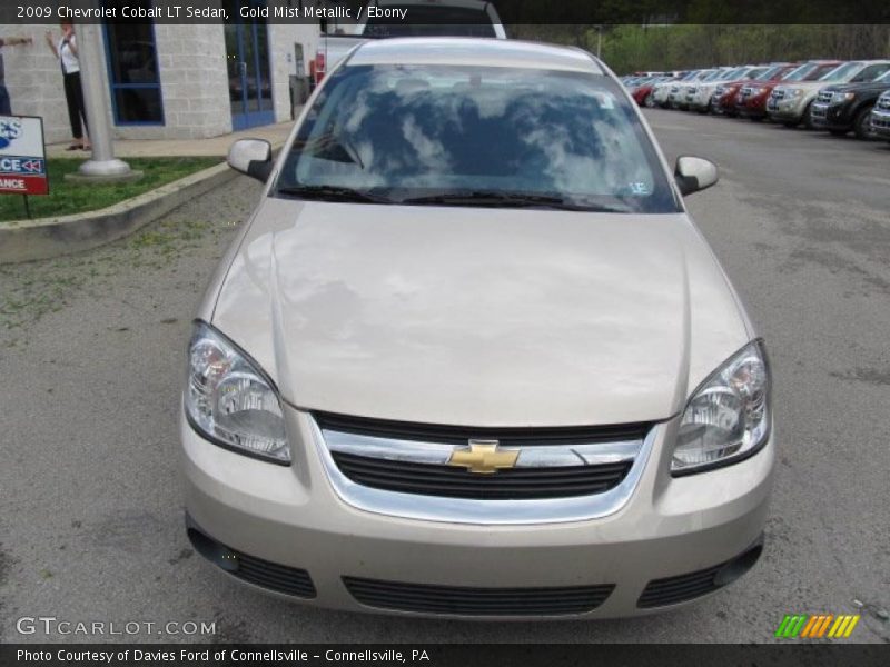 Gold Mist Metallic / Ebony 2009 Chevrolet Cobalt LT Sedan