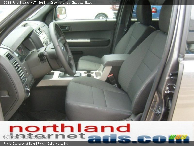 Sterling Grey Metallic / Charcoal Black 2011 Ford Escape XLT