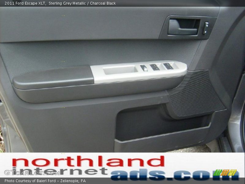 Sterling Grey Metallic / Charcoal Black 2011 Ford Escape XLT