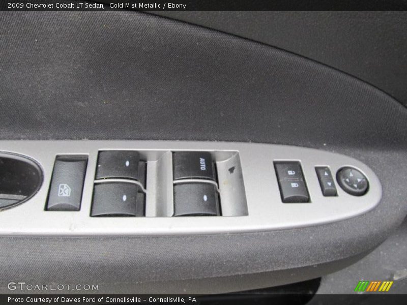 Gold Mist Metallic / Ebony 2009 Chevrolet Cobalt LT Sedan
