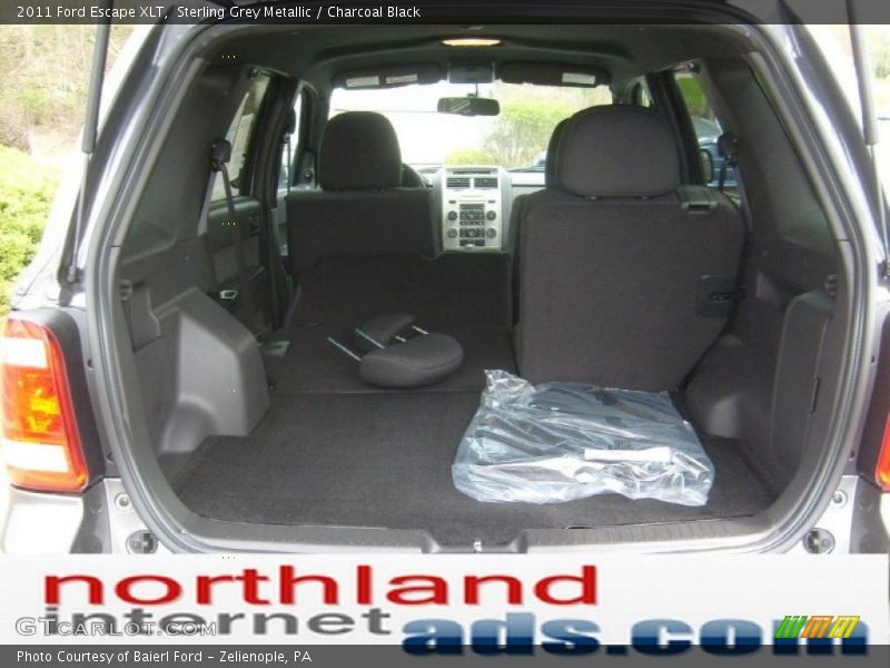 Sterling Grey Metallic / Charcoal Black 2011 Ford Escape XLT