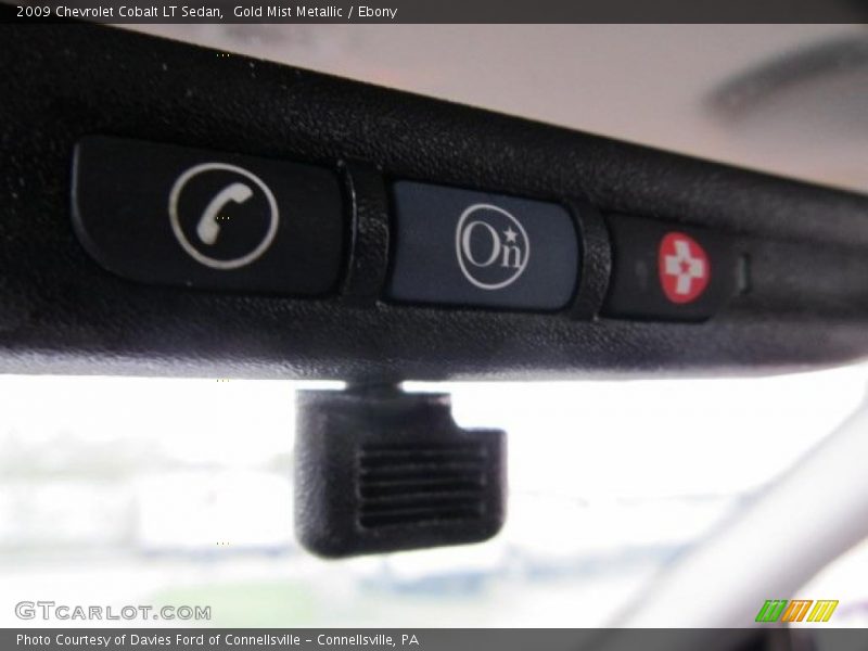 Gold Mist Metallic / Ebony 2009 Chevrolet Cobalt LT Sedan